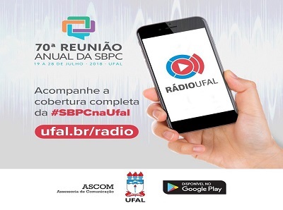 Conheça a Rádio Web da Ufal: Novo veículo fará cobertura da SBPC Alagoas